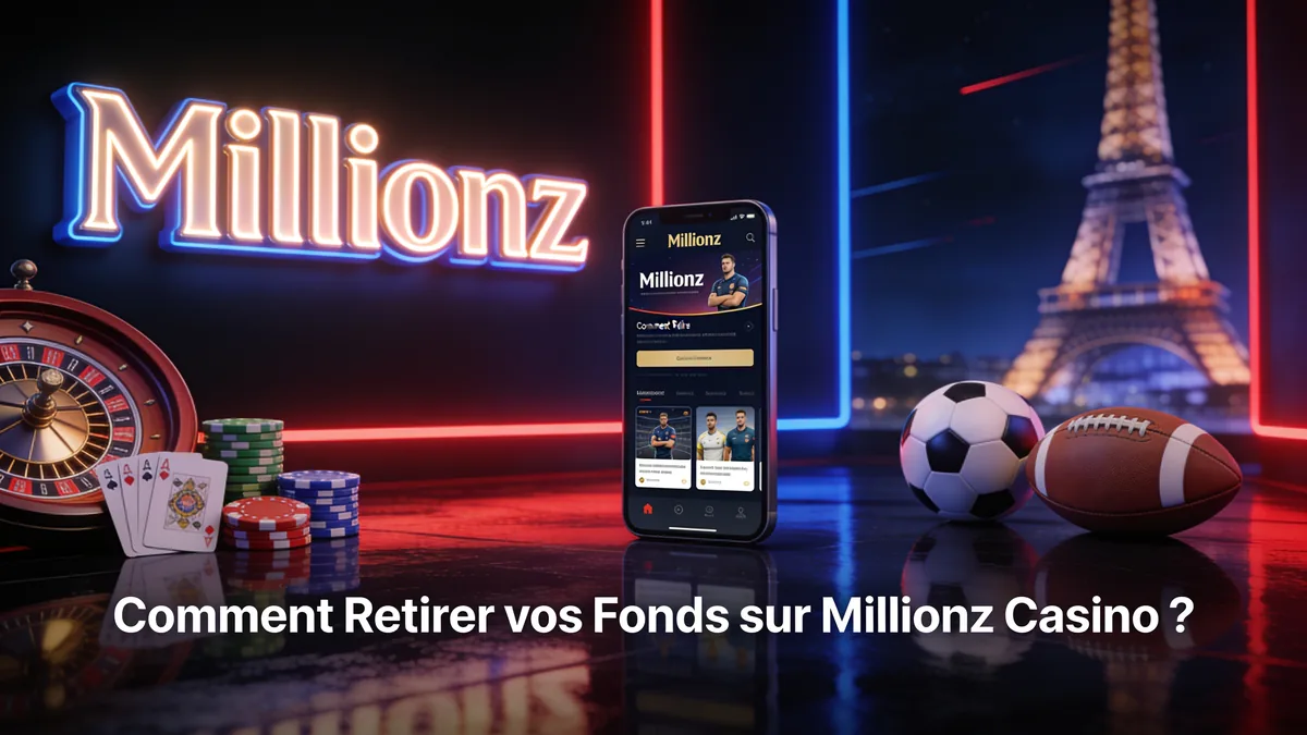 Comment Retirer vos Fonds sur Millionz Casino ? pour les joueurs en France
